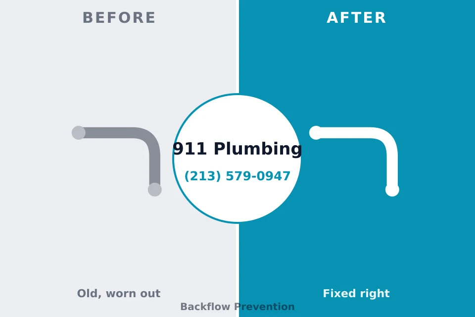 Before and after: plumbing company Normandy, MO